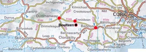 Boulteen map